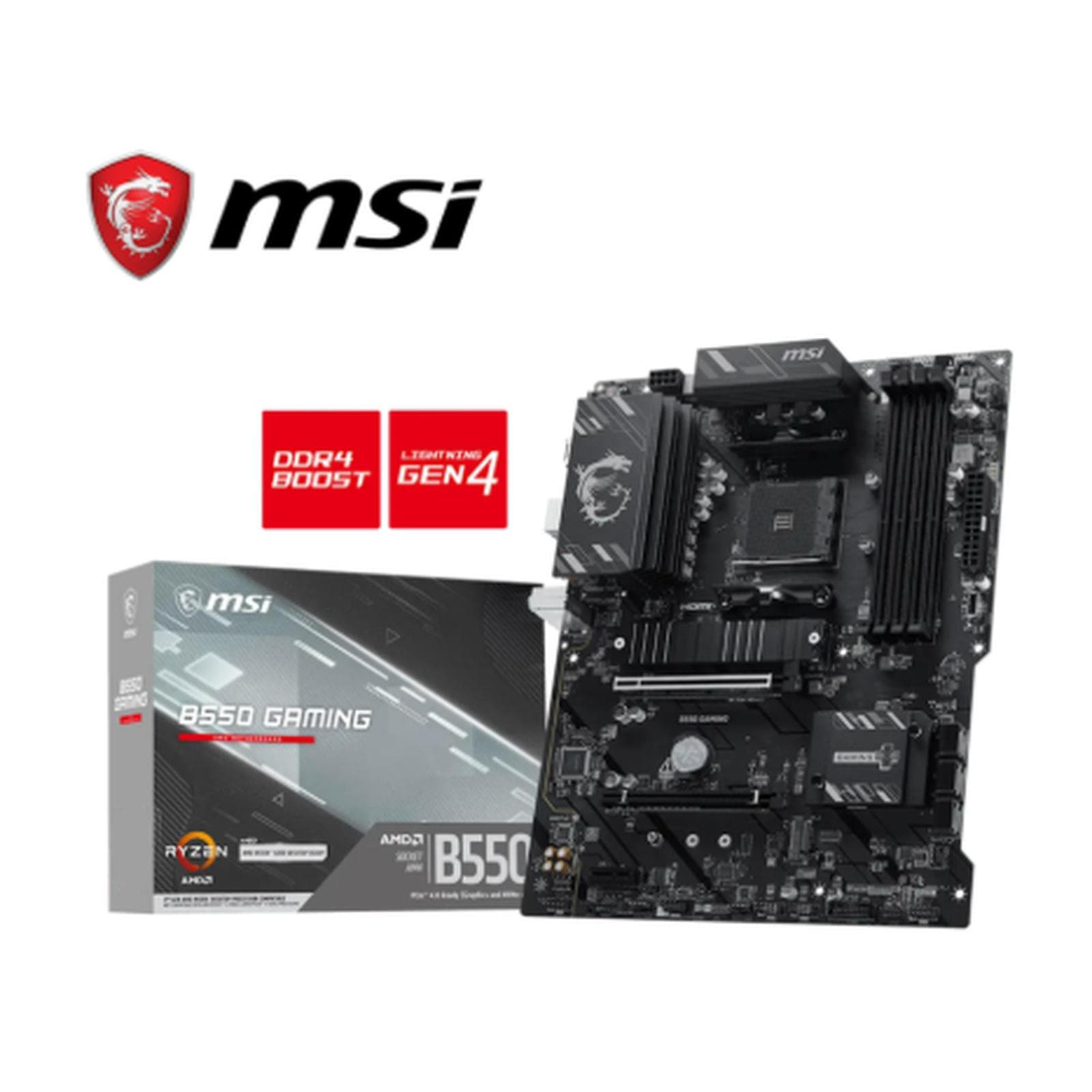 MOTHERBOARD MSI B550 GAMING B550 AM4 DDR4 - ATX