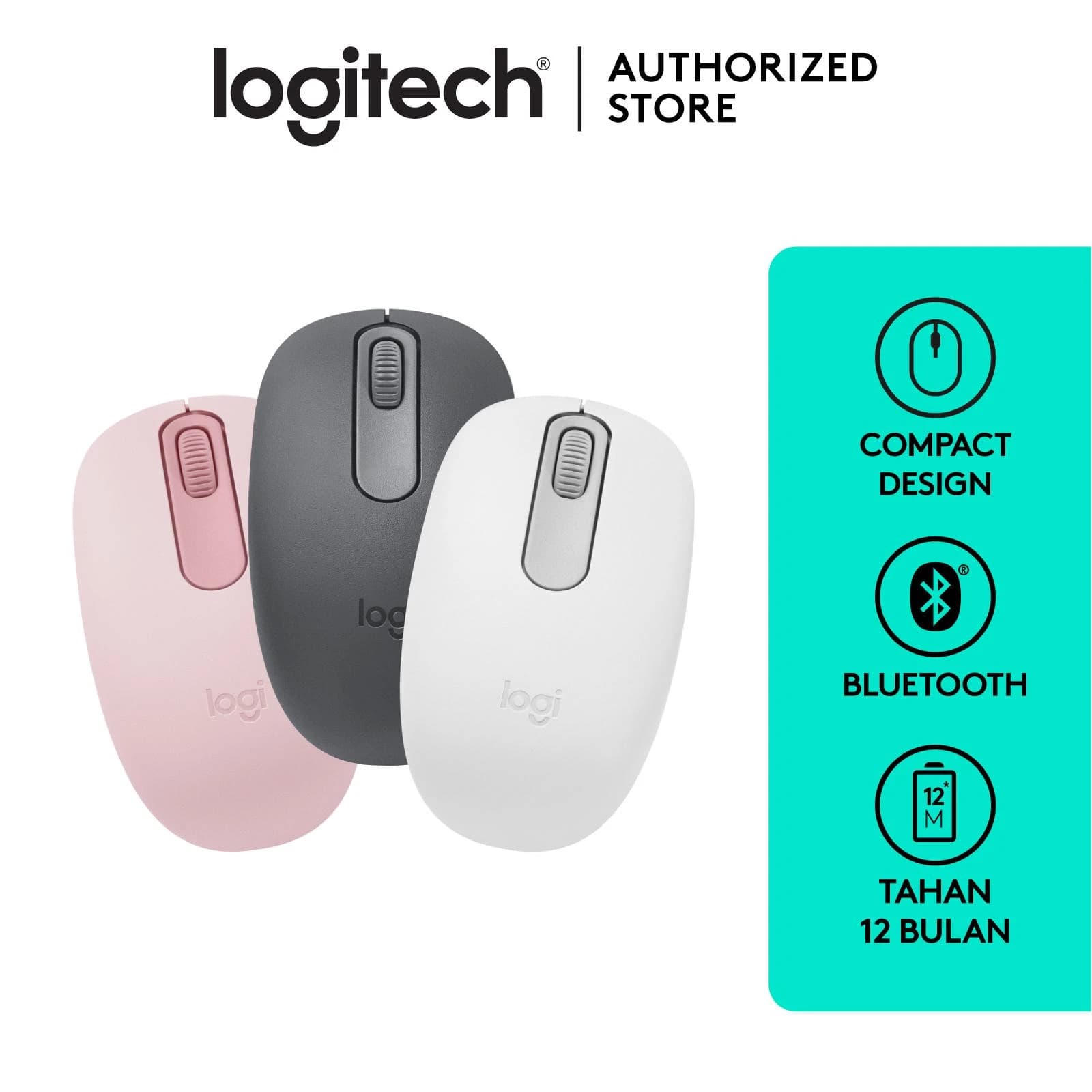 Logitech M196 Mouse Wireless Bluetooth