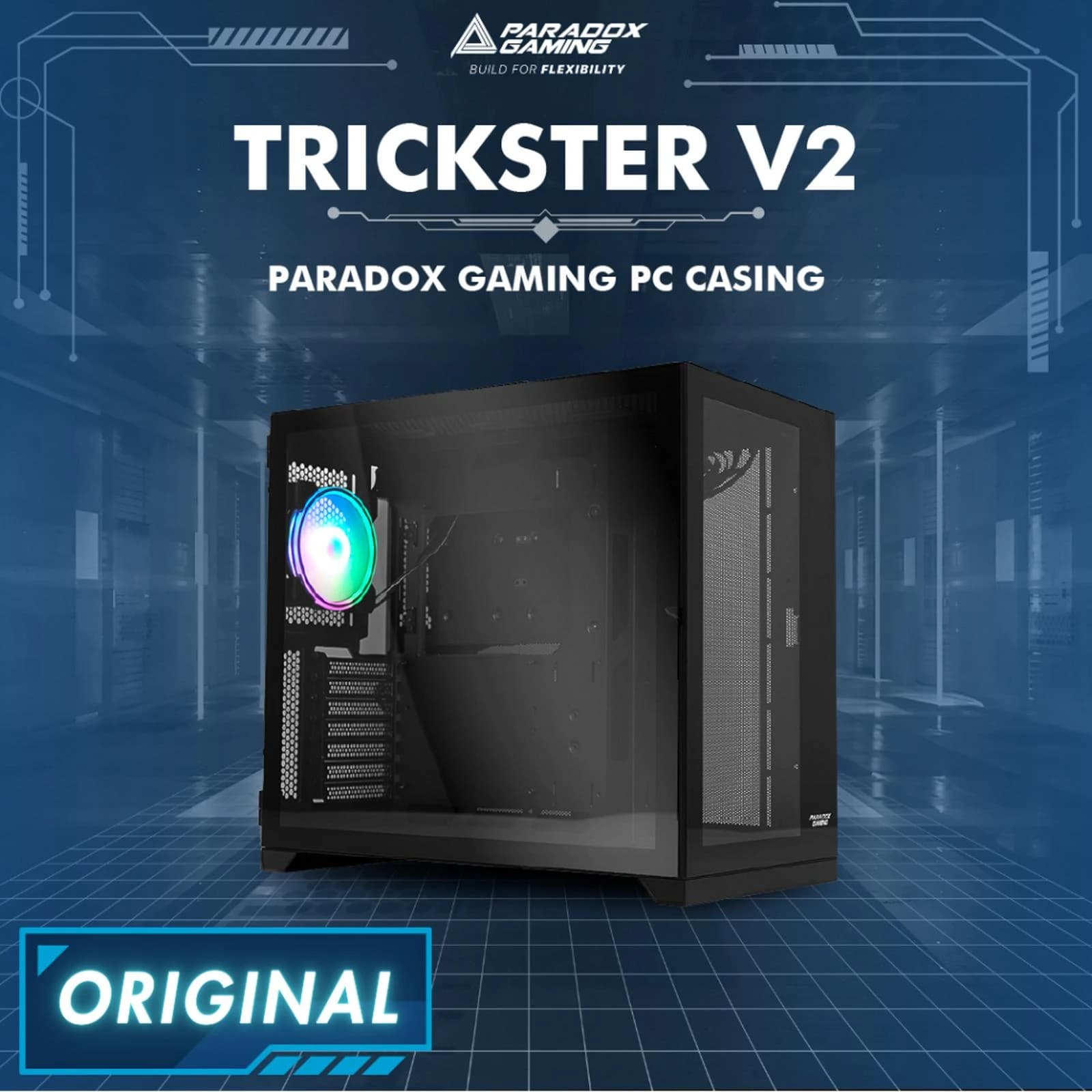 CASING PARADOX GAMING TRICKSTER V2 - ATX