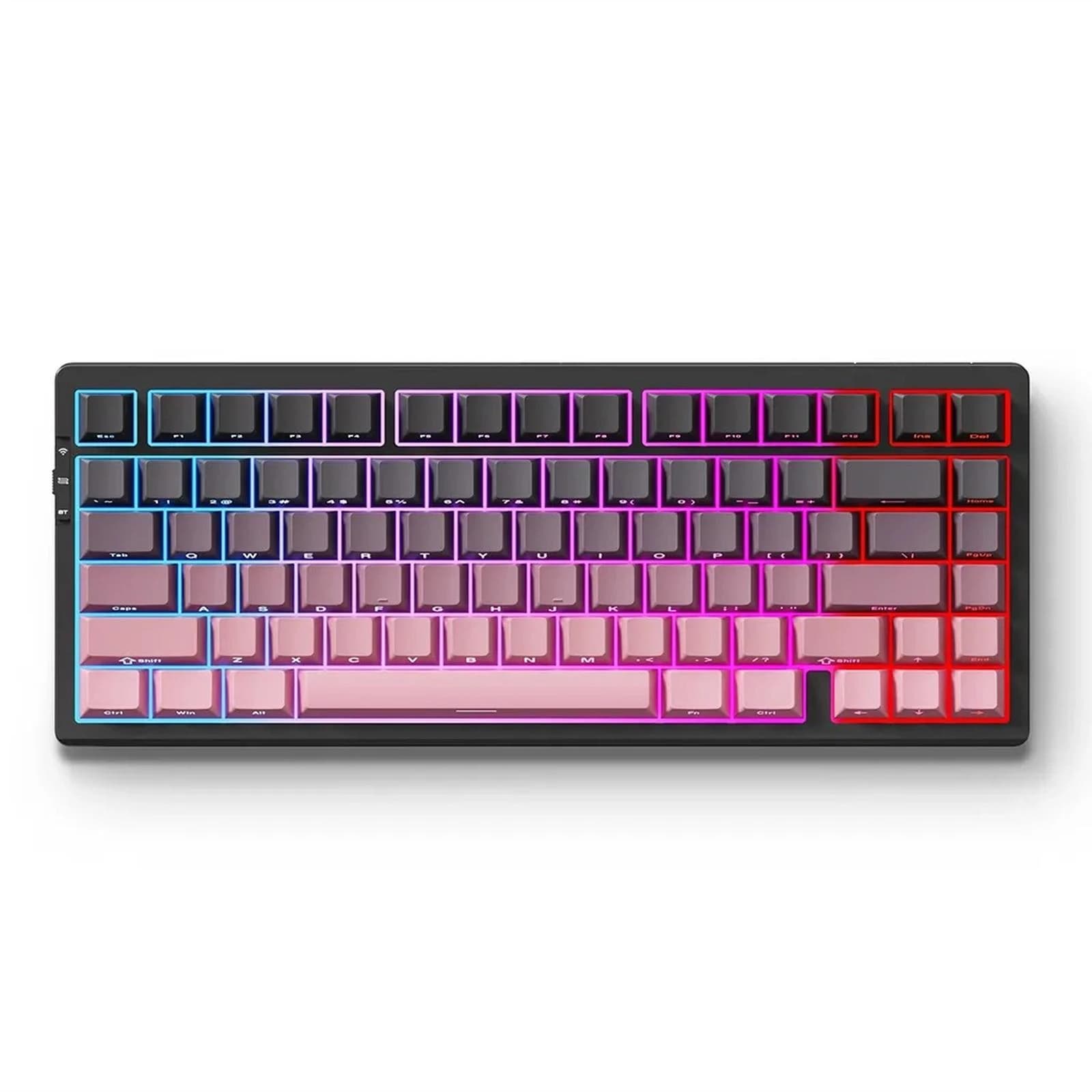 KEYBOARD MCHOSE G75-16A BLACK PINK MATCHA LATTE SWITCH V2