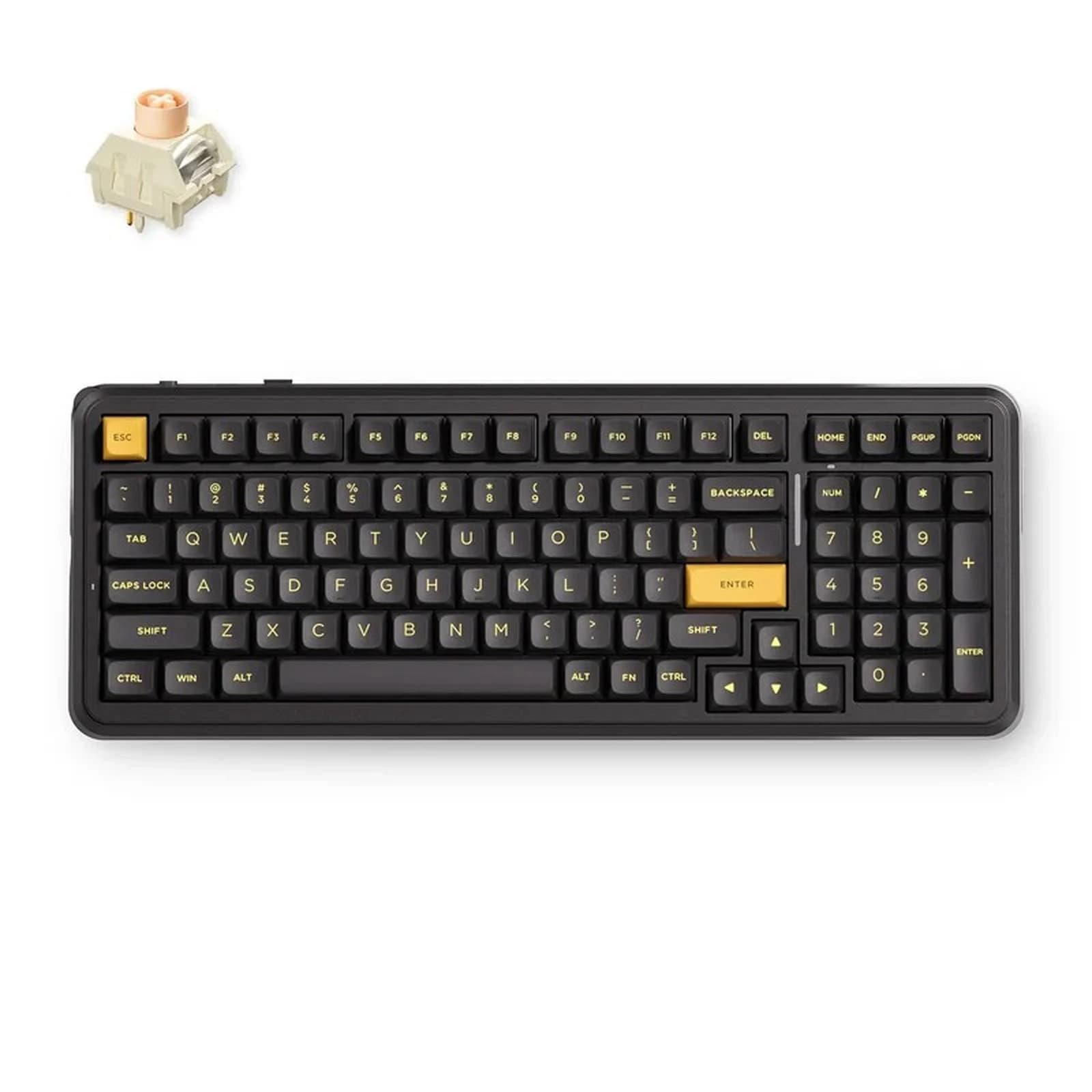 KEYBOARD MCHOSE MC-K99V3-7 BLACK GOLD ICY CREAMSICLE SWITCH