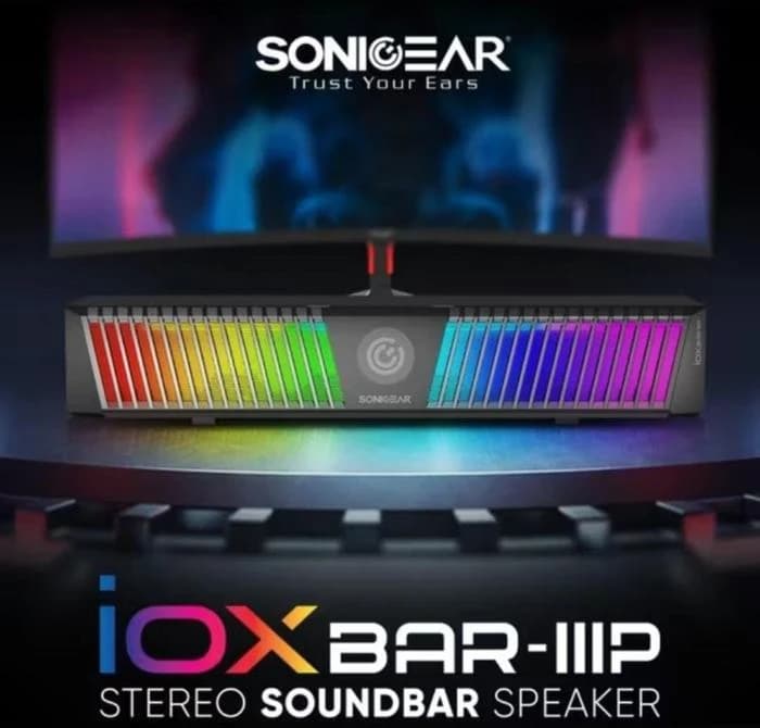 SPEAKER SONIC GEAR SONIC BT X-AMP RGB LED