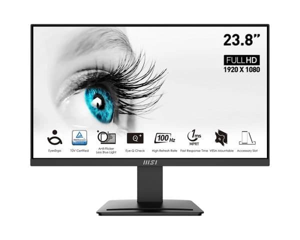 MONITOR MSI PRO MP2412 24" FLAT VA FHD (1920x1080) 100Hz 99% sRGB