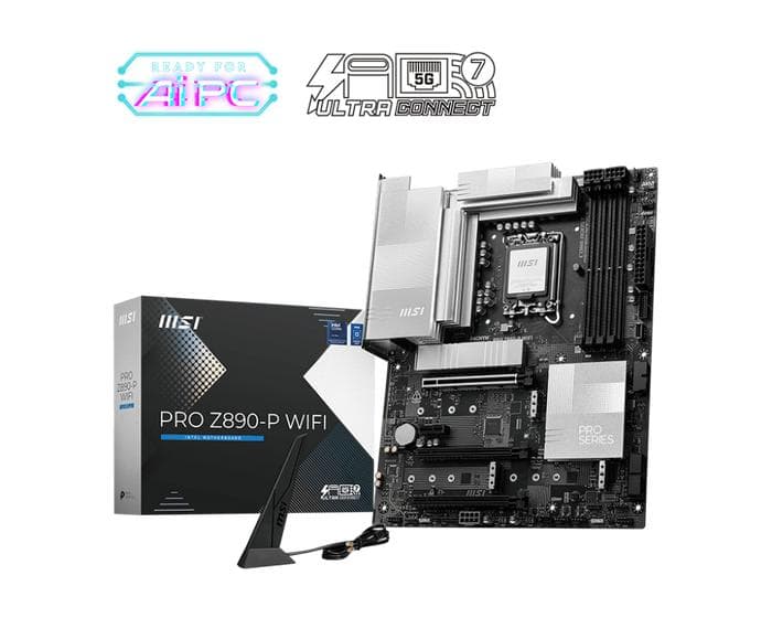 MOTHERBOARD MSI PRO Z890-P WIFI LGA1851 DDR5 - ATX