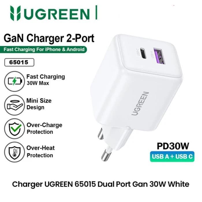 CHARGER N SERIES GAN DUAL PORT 30W WHITE (65015)