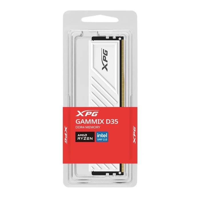 RAM PC DDR4 XPG GAMMIX D35 16GB (1x16GB) 3200MHz LONGDIMM WHITE