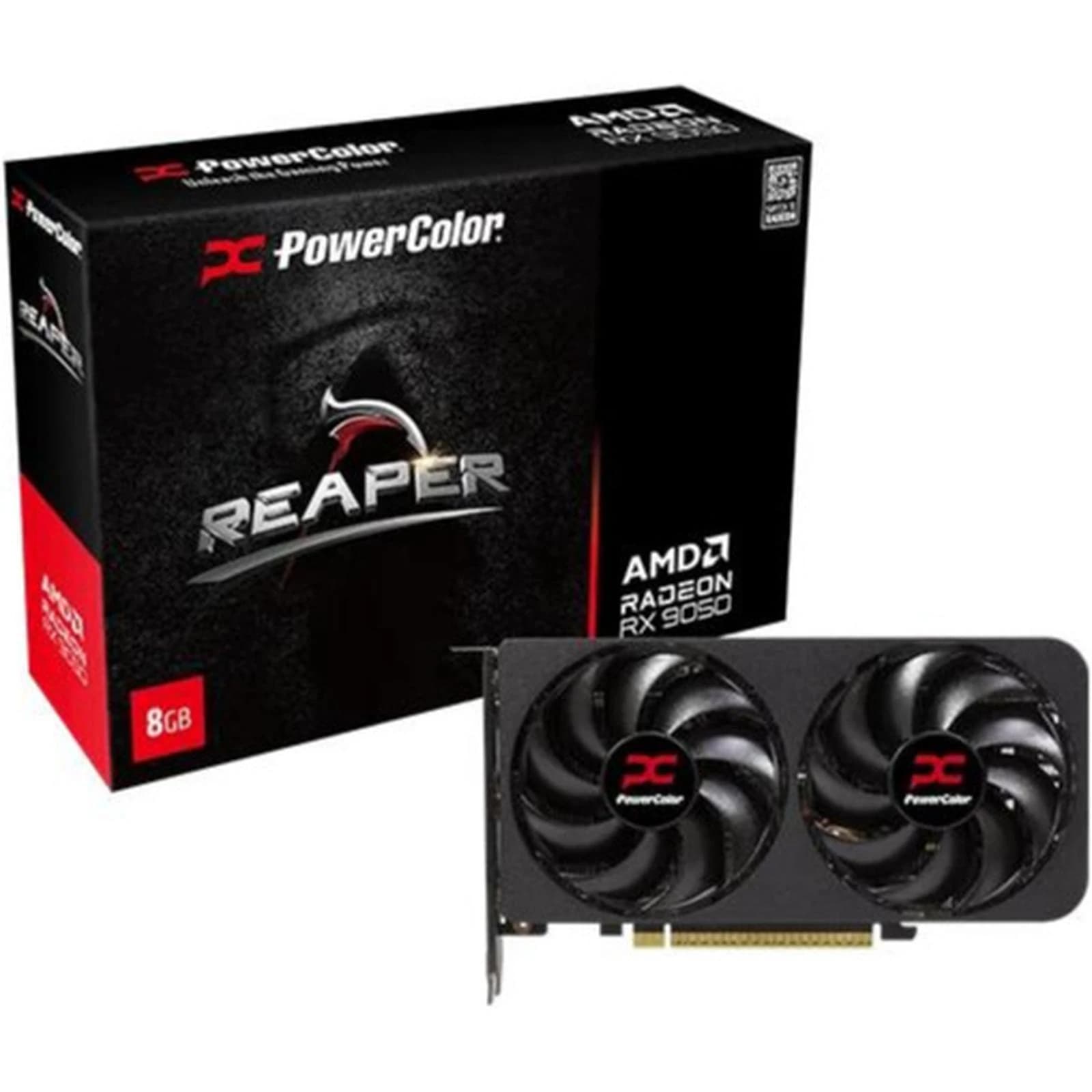 VGA CARD POWERCOLOR REAPER RADEON RX 9050 8GB GDDR6