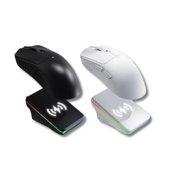 MOUSE AJAZZ AJ200P NL AI MC TRI-MODE WIRELESS GAMING WITH CHARGING DOCK