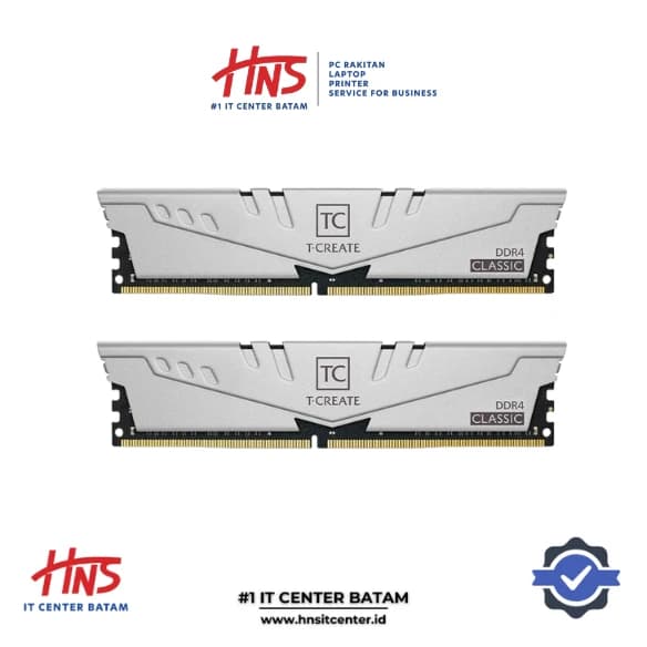 RAM PC TEAM T-CREATE CLASSIC 64GB (2x32GB) DDR4 3200MHz LONGDIMM SILVER