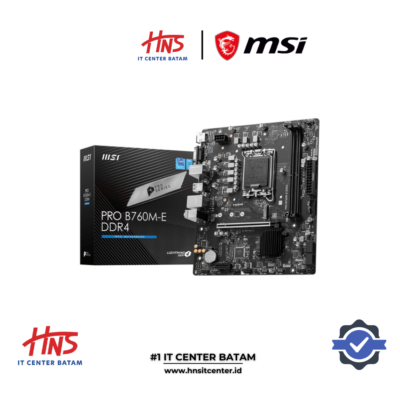 MOTHERBOARD MSI PRO B760M-E DDR4 LGA1700 - mAtx