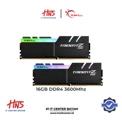 RAM DDR4 PC GSKILL TRIDENT Z 16GB (2x8GB) 3600Mhz RGB