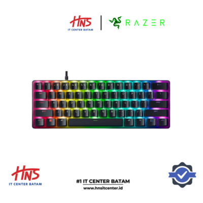 RAZER KEYBOARD HUNTSMAN V2 MINI RED & PURPLE SWITCH