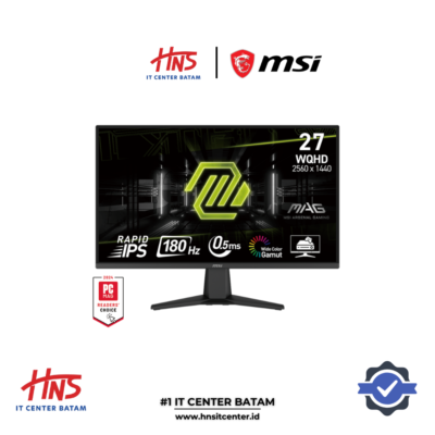 MONITOR MSI MAG 275QF WQHD 2560x1440 27 180Hz 0.5Ms 100% sRGB