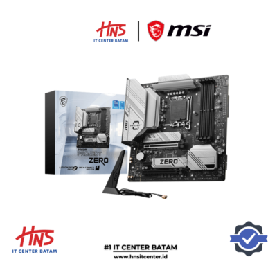 MOTHERBOARD MSI B760M PROJECT ZERO LGA1700 DDR5 - mATX