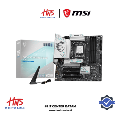MOTHERBOARD MSI GAMING B860M PLUS WIFI LGA1851 DDR5 - mATX
