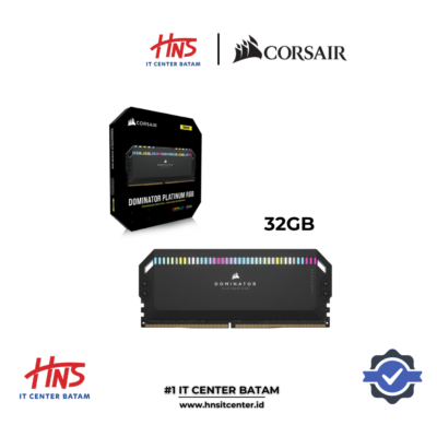 RAM PC DDR5 CORSAIR DOMINATOR PLATINUM RGB 32GB (16x2) 5200MHz