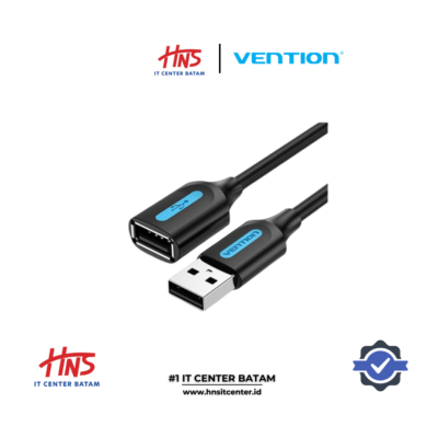 VENTION USB 2.0 EXTENSION CABLE BLACK 1.5M - 5M (CBCBG CBCBI CBCBJ)