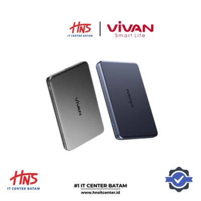 POWERBANK VIVAN VPB-W05 ULTRA THIN POWERBANK WIRELESS 5000mAh MAGNETIK 15W PD 20W