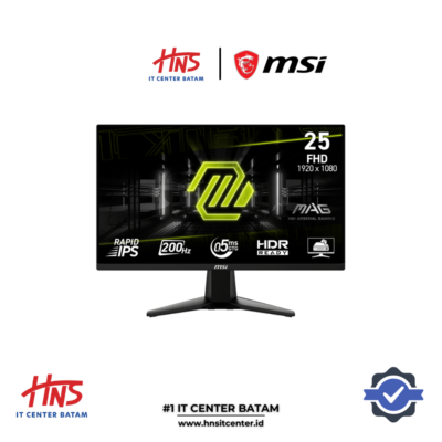 MONITOR MSI MAG 255F E20 24 FLAT IPS FHD (1920x1080) 200Hz 100% sRGB