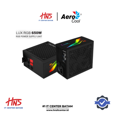 POWER SUPPLY AEROCOOL LUX RGB 650M 650W 80+ BRONZE – SEMI MODULAR