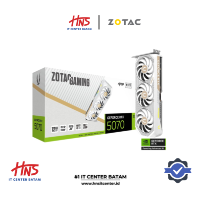 VGA CARD ZOTAC RTX 5070 12GB AMP WHITE EDITION GDDR7