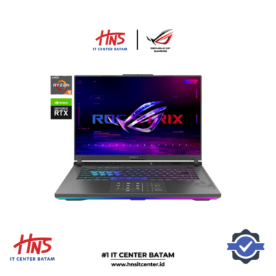 ASUS ROG STRIX G16 G614PH-R9N55C6G-HM RYZEN 9-8940HX 16GB 512GB RTX 5050 8GB 16″ 2.5k QHD 240Hz WIN 11 HOME + OHM 2024+ M365