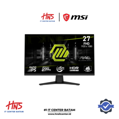 MONITOR MSI MAG 274F 27 FLAT IPS FHD (1920×1080) 200Hz 100% sRGB