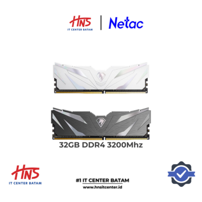 RAM PC DDR4 NETAC SHADOW II 32GB (2x16GB) 3200Mhz