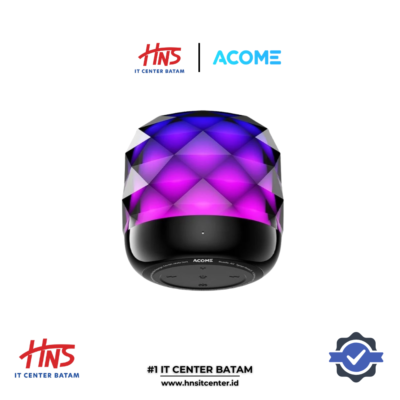 SPEAKER ACOME A22 SUPER BASS MINI SPEAKER BLUETOOTH 5.3 RGB LED CRYSTAL LIGHT