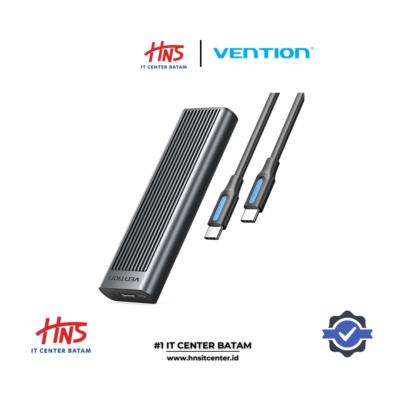 VENTION M.2 NVMe & SATA SSD Enclosure (USB 3.2 Gen 2-C) WITH HEAT SINK GRAY ALLUMINUM ALLOY TYPE - KPLH0
