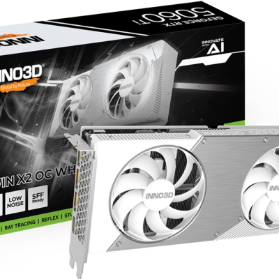 VGA CARD INNO3D RTX 5060 TI 8GB TWIN X2 OC WHITE GDDR7