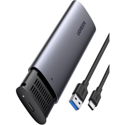 UGREEN SSD M.2  SATA ENCLOSURE NGFF USB-C 3.1 HIGH SPEED TRANSFER DATA - (10903)