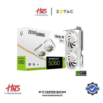 VGA CARD ZOTAC RTX 5060 8GB TWIN EDGE OC WHITE EDITION GDDR7