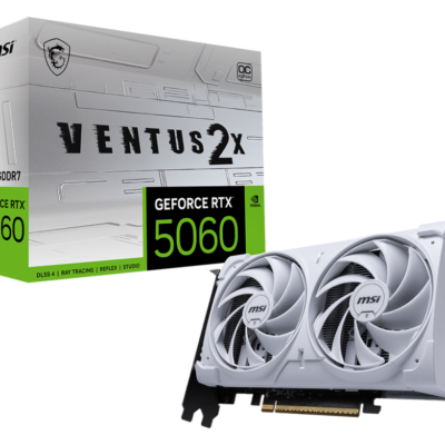 VGA CARD MSI RTX 5060 8GB VENTUS 2X OC WHITE GDDR7