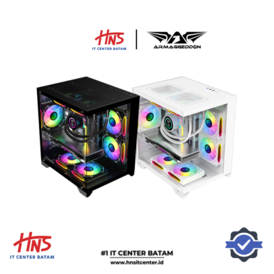 CASING ARMAGGEDDON AQUARON WIBO DUAL CHAMBER (INCLUDE FAN 2) - ATX