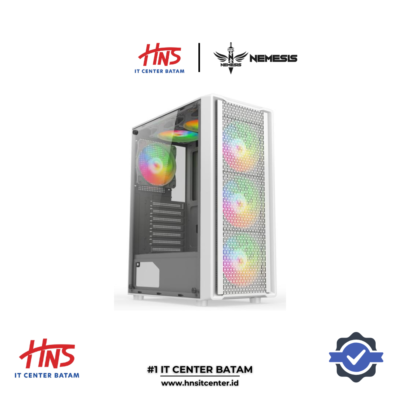 CASING NYK NEMESIS ARKAIS T55 WHITE (INCLUDE FAN 3) - ATX