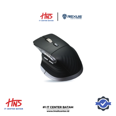 MOUSE REXUS FLOW QZ30 MOUSE OFFICE WIRELESS ERGONOMIC SILENT CLICK AEROSPIN WHEEL & HORIZONTAL SCROLL MODE