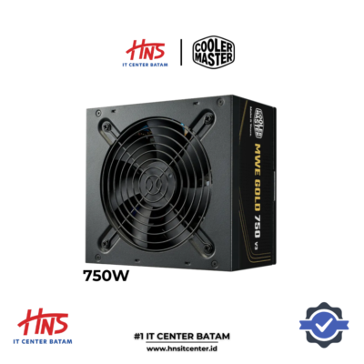 POWER SUPPLY COOLER MASTER MWE 750 V3 750W 80+ GOLD - NON MODULAR