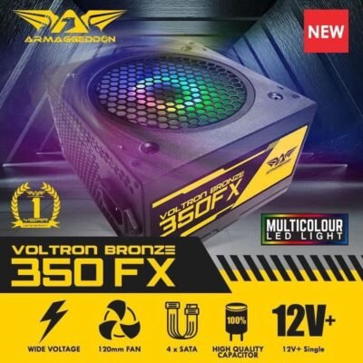 POWER SUPPLY ARMAGGEDDON VOLTRON BRONZE 350FX 362W 80+ BRONZE - NON MODULLAR