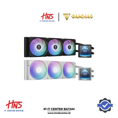 LIQUID COOLER GAMDIAS AURA GL360 LCD 480x480 60Hz